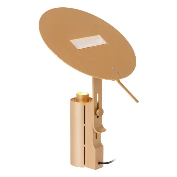 Lucide Premium FITS - Table lamp - Ø 20 cm - LED - 1x7W 3000K - Matt Gold / Brass - detail 3